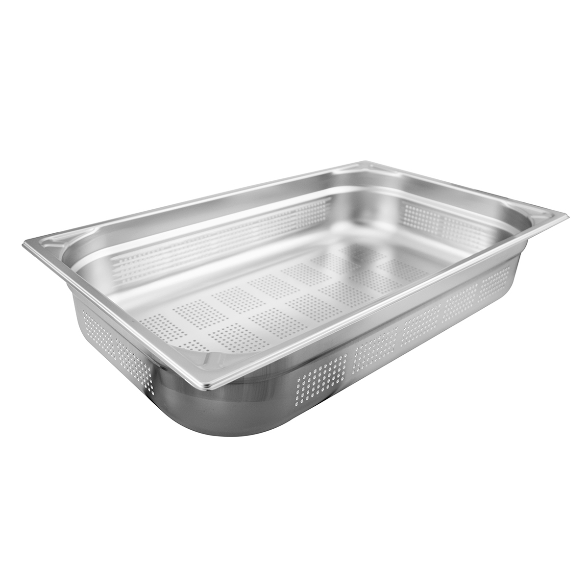 0311.11065.41.jpg Öztiryakiler GN 1/1-65 Köşe Desenli Delikli Gastronom Küvet - Görsel 1