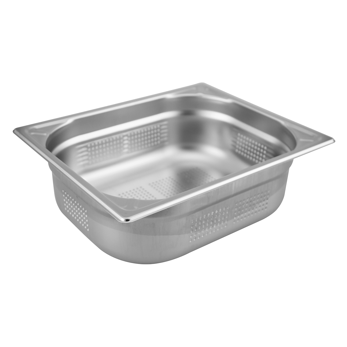 0311.12040.41.jpg Öztiryakiler GNP 1/2-40 Köşe Desenli Delikli Gastronom Küvet - Görsel 1