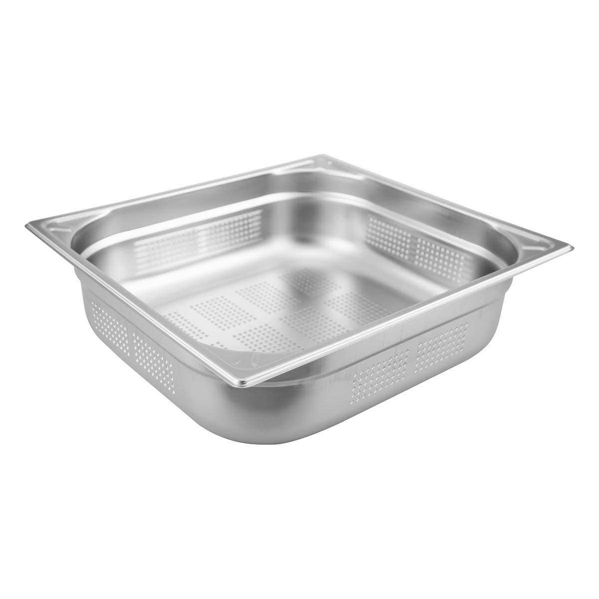 0311.23200.41.jpg Öztiryakiler GNP 2/3-200 Köşe Desenli Delikli Gastronom Küvet - Görsel 1