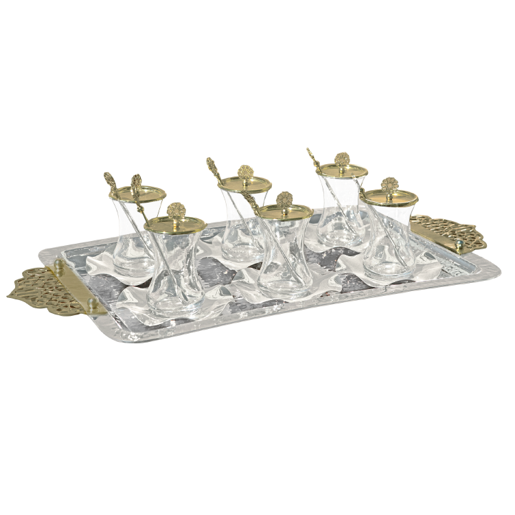 16-6c100.png Gümüş Klasik Çay Seti - Görsel 1