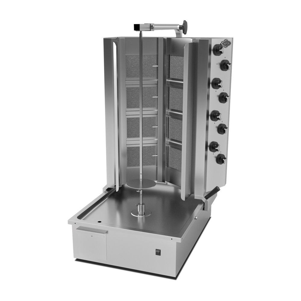1629192575fe694.jpg Empero Gazlı Döner Ocakları V Tip (Alttan Motorlu) - Görsel 1