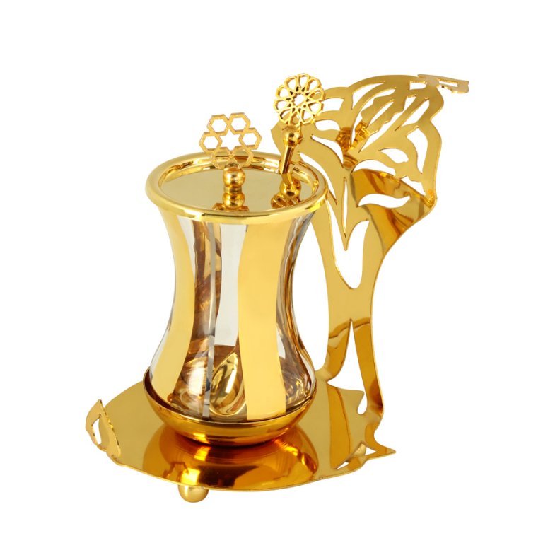 19-4fb9a.jpg Gold Saplı Çay Sunumu - Görsel 1