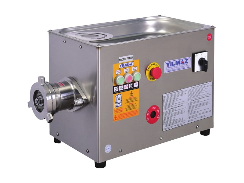 22-no-inox-83-mm-et-kiyma-makinasi-2231-mn.jpg Yılmaz 2231 MN Et Kıyma Makinesi – 22 No – Ø 83 mm – INOX Gövde - Görsel 1