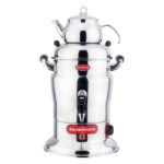Işıkgaz 2202-1 Silver Tek Demlik Çay Semaveri, 16 Litre