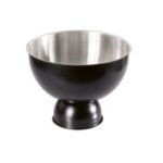 ÇELİK PUNCH KASE SİYAH  28*H24 CM