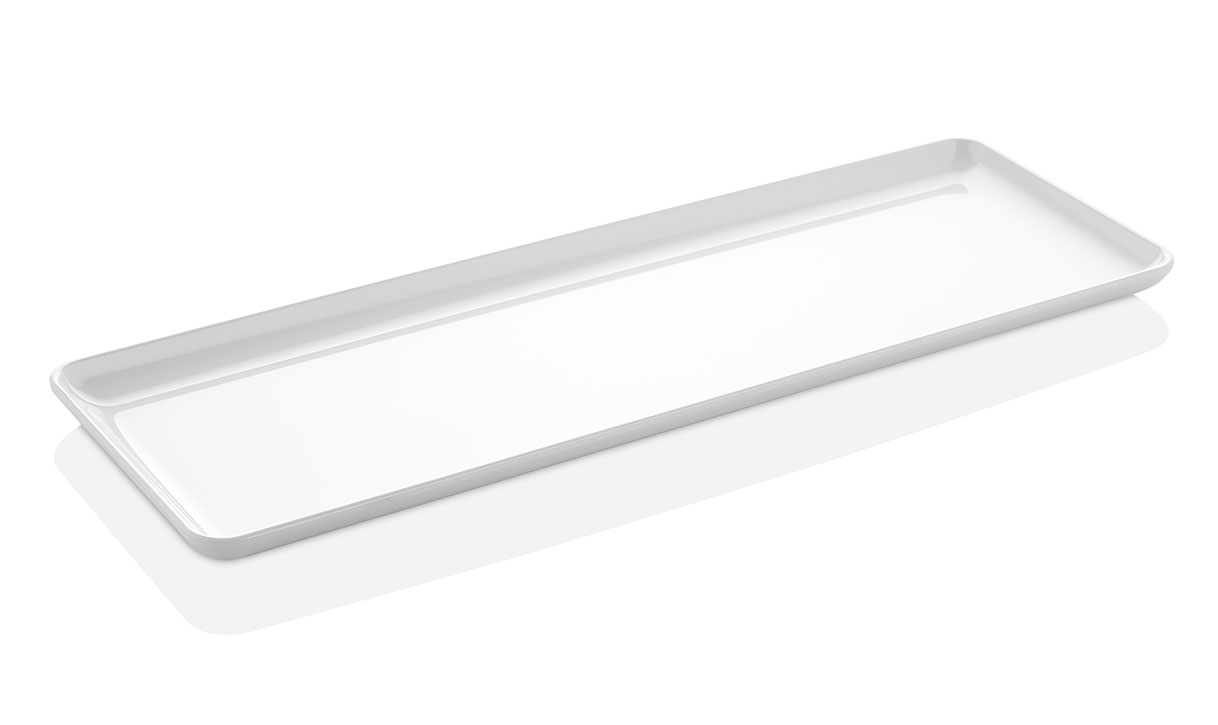 379.jpg Formel 50×17,5 cm Melamin Elegant Sunum Tabağı - Görsel 1