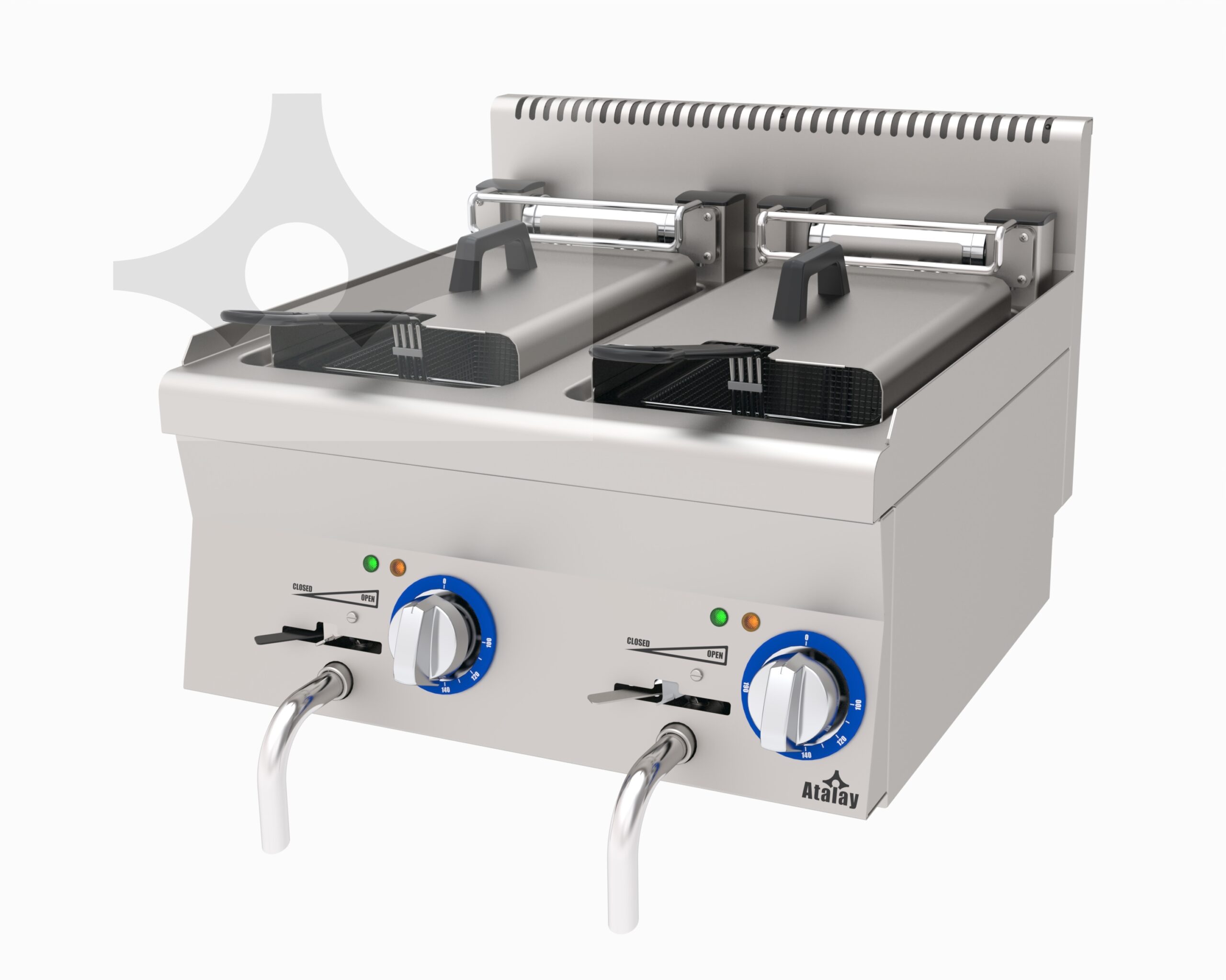 387767703_X3PFmB7j4Ik9lNnhlPo7q1Q5V-scaled-1.jpg Atalay E AEF-660 Çiftli Elektrikli Fritöz, 18 Litre, 60×60 cm - Görsel 1