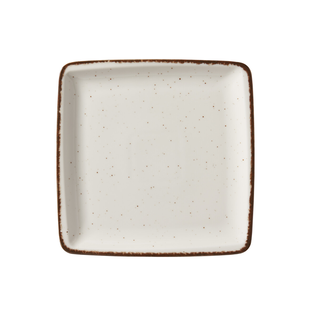 5429.jpg Güral Porselen Digibone ORLANDO 17X17 CM BONE DÜZ TABAK – SİDE - Görsel 1