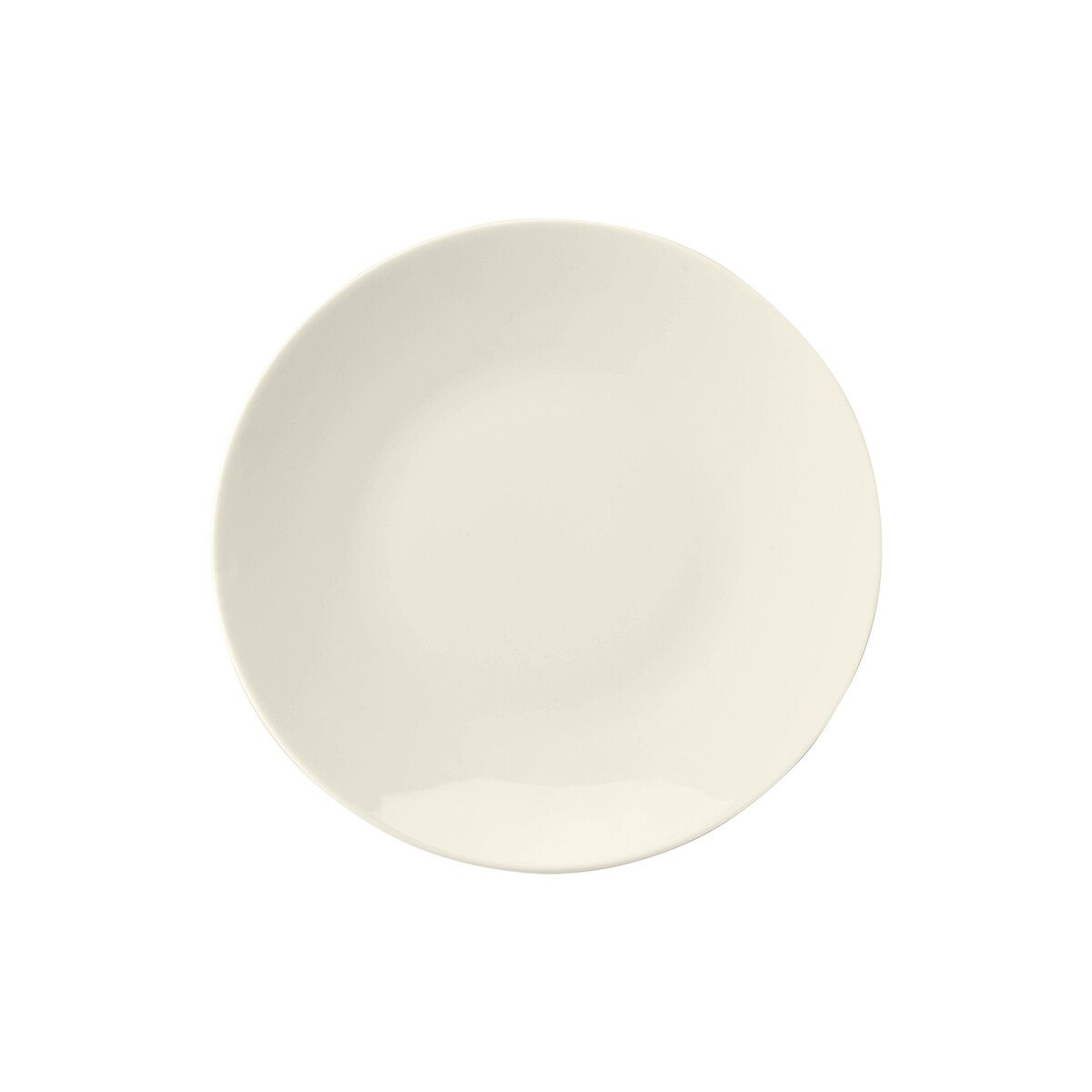 5666.jpg Güral Porselen Horeca Bone ATINA 25 cm BONE DÜZ TABAK - Görsel 1