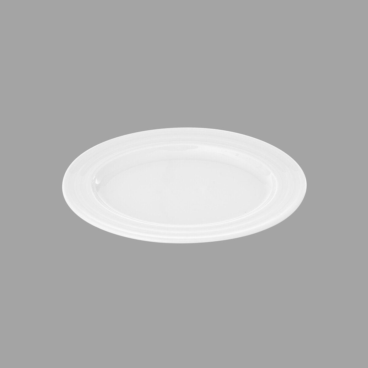 5848.jpg Güral Porselen Horeca White LIZBON 21 CM KAYIK TABAK - Görsel 1