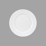 Güral Porselen Horeca White LIZBON 24 CM DÜZ TABAK