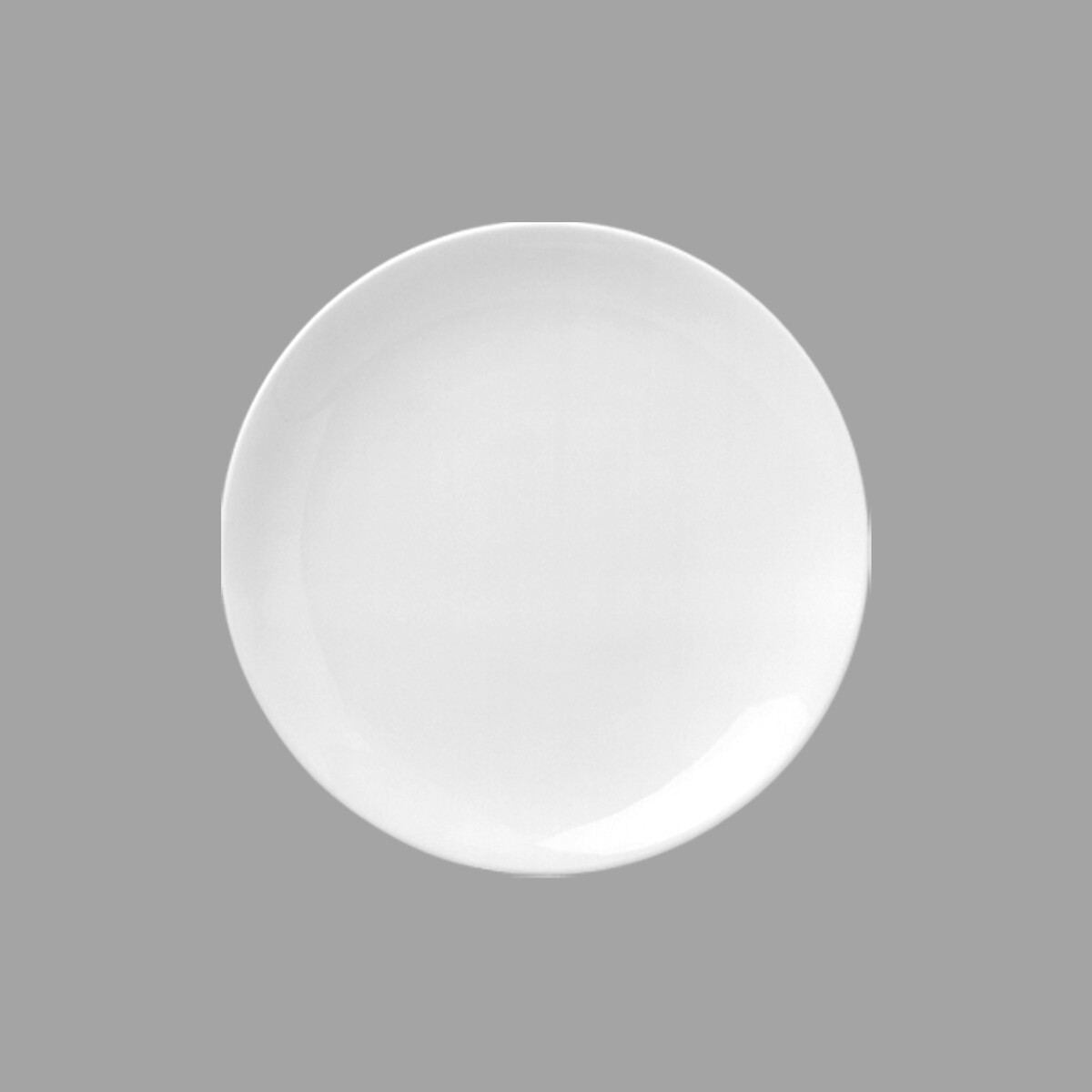 5965.jpg Güral Porselen Horeca White ENTERNASYONEL 25 cm DÜZ TABAK - Görsel 1