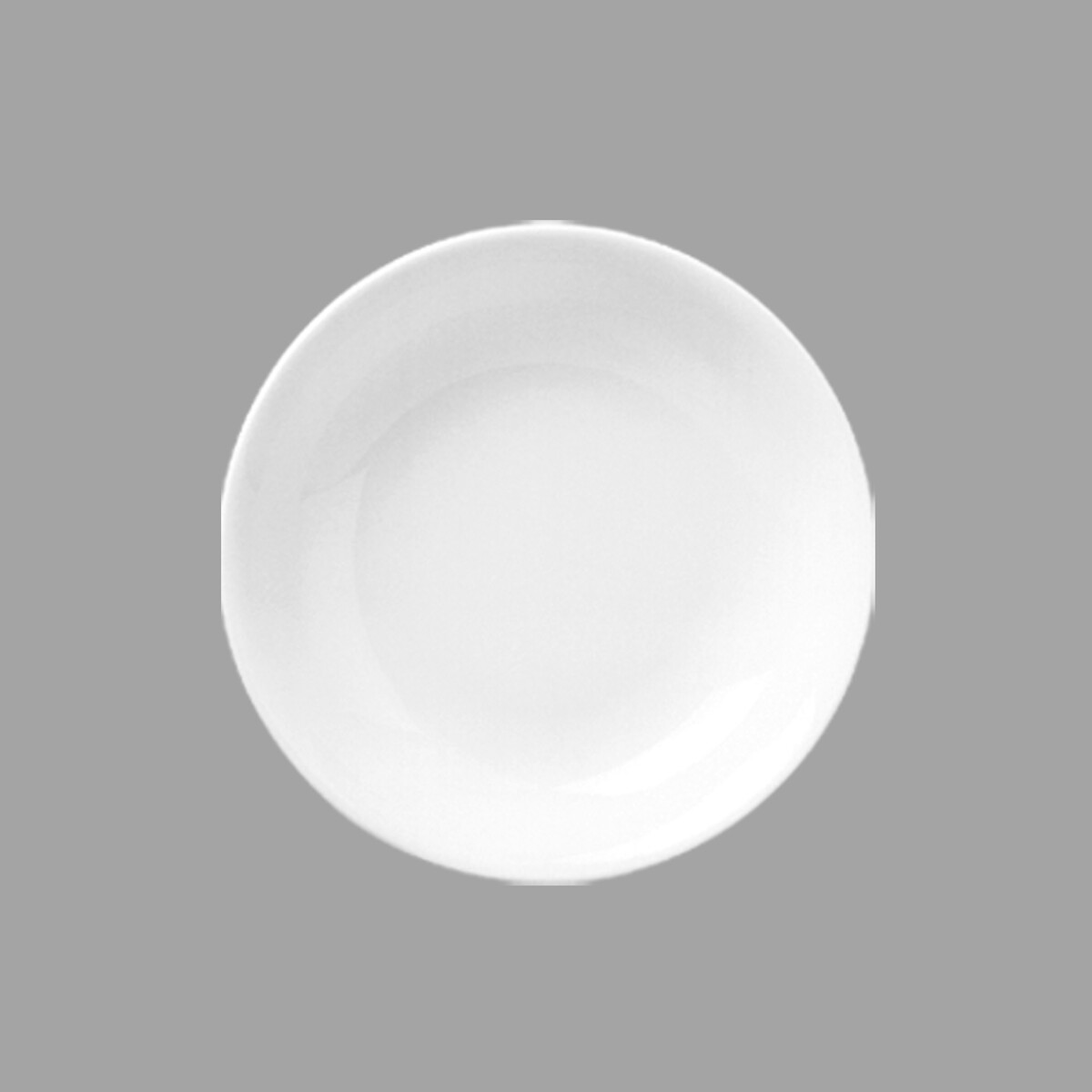 5973.jpg Güral Porselen Horeca White 18 CM RÖLYEFLİ ÇUKUR TABAK - Görsel 1