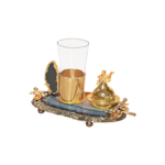 Gold Akik Melekli Çay Sunumu