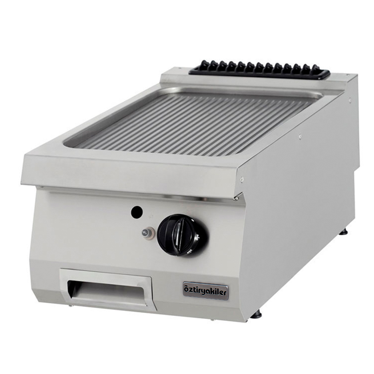 7864.N1.40703.03.jpg Öztiryakiler OGG 4070 N Grill Plate, Gazlı Set Üstü Izgara, 700 Seri, Oluklu, 7864.N1.40703.03 - Görsel 1