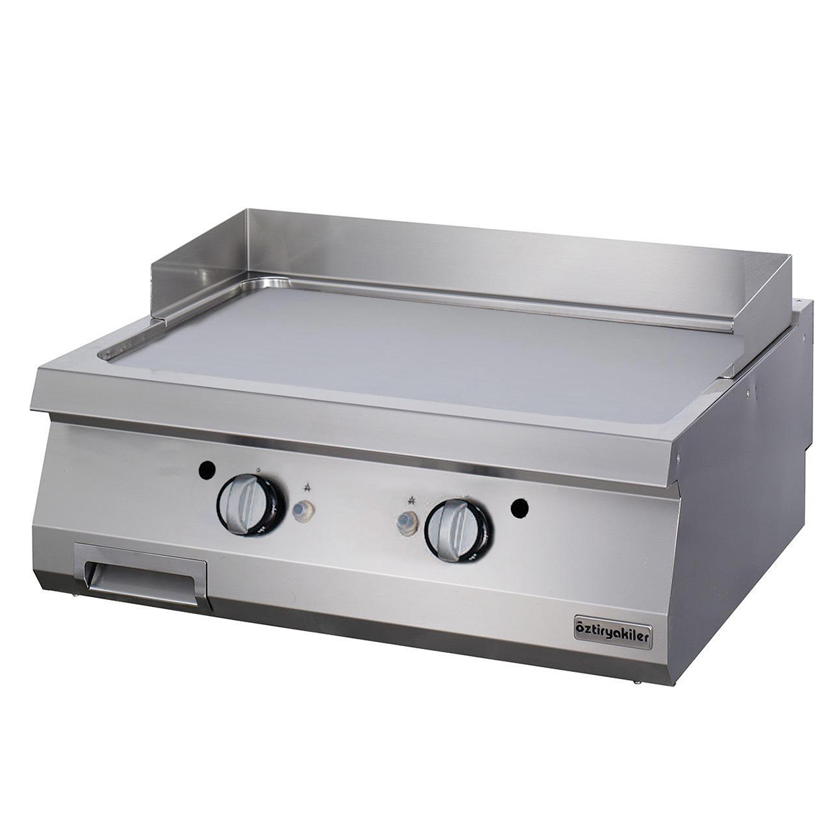 7864.N1.80703.19.jpg Öztiryakiler OGG 8070 Gazlı Grill Plate, 700 Seri Set Üstü Düz Izgara 7864.N1.80703.19 - Görsel 1