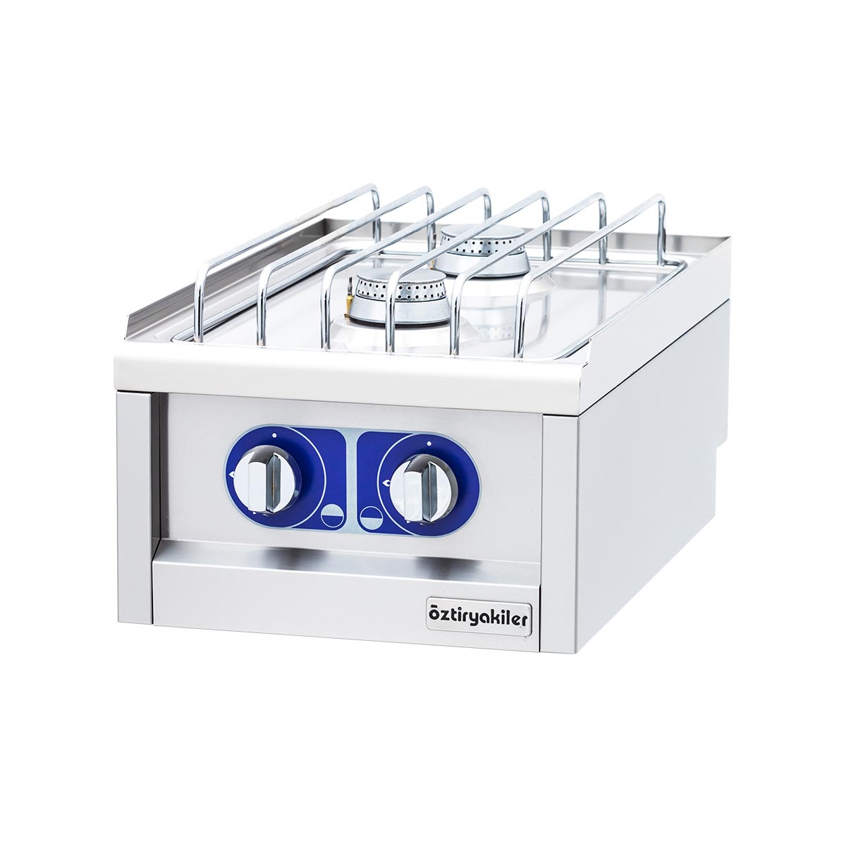 7865.N1.40603.33.jpg Öztiryakiler Set Üstü İkili Ocak, 600 Seri, Gazlı, 7865.N1.40603.33 - Görsel 1