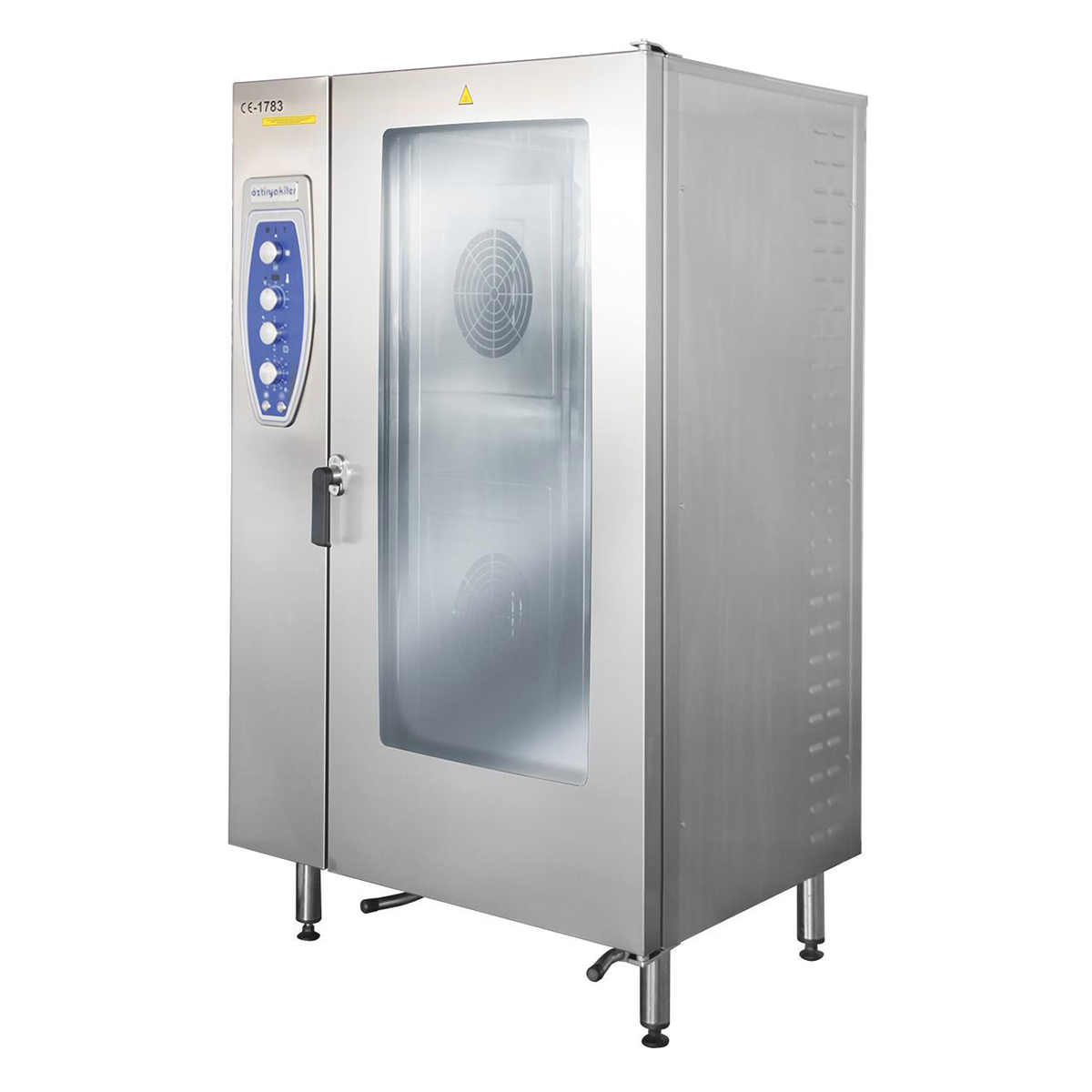 7890.20G21.01TK.jpg Öztiryakiler OKFE 202 Elektrikli Konveksiyonlu Fırın, 20xGN 2/1, Kızaklı-Kıt Arabalı, 7890.20G21.01TK - Görsel 1