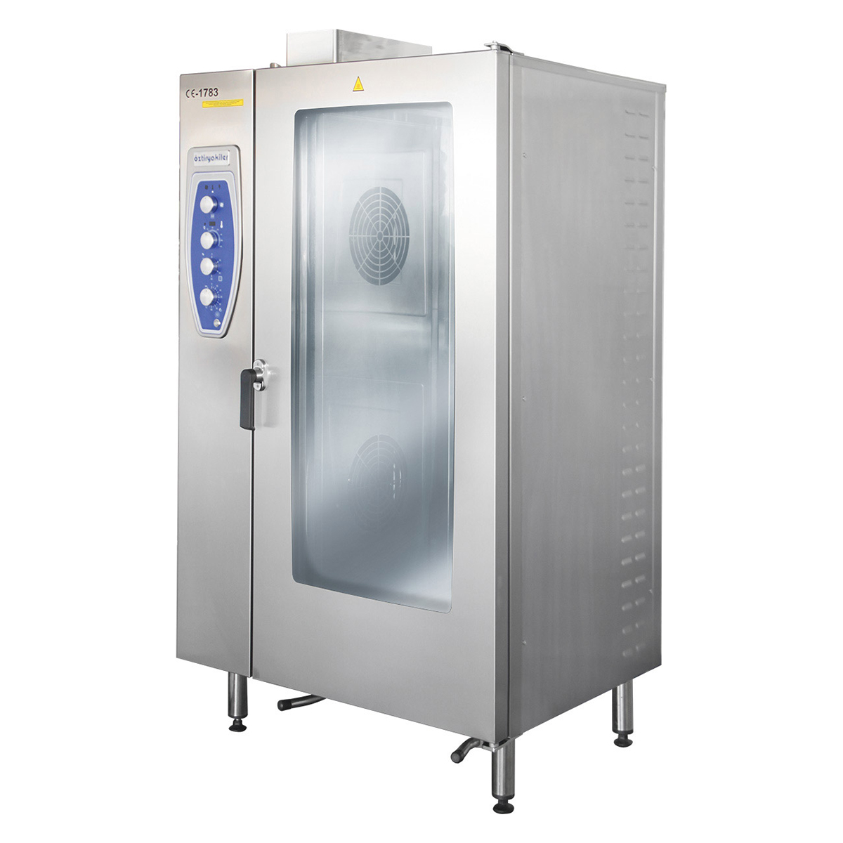 7890.20G21.03.jpg Öztiryakiler OKFG 202 Konveksiyonlu Gazlı Fırın, 20xGN 2/1 Kızaklı, 7890.20G21.03 - Görsel 1