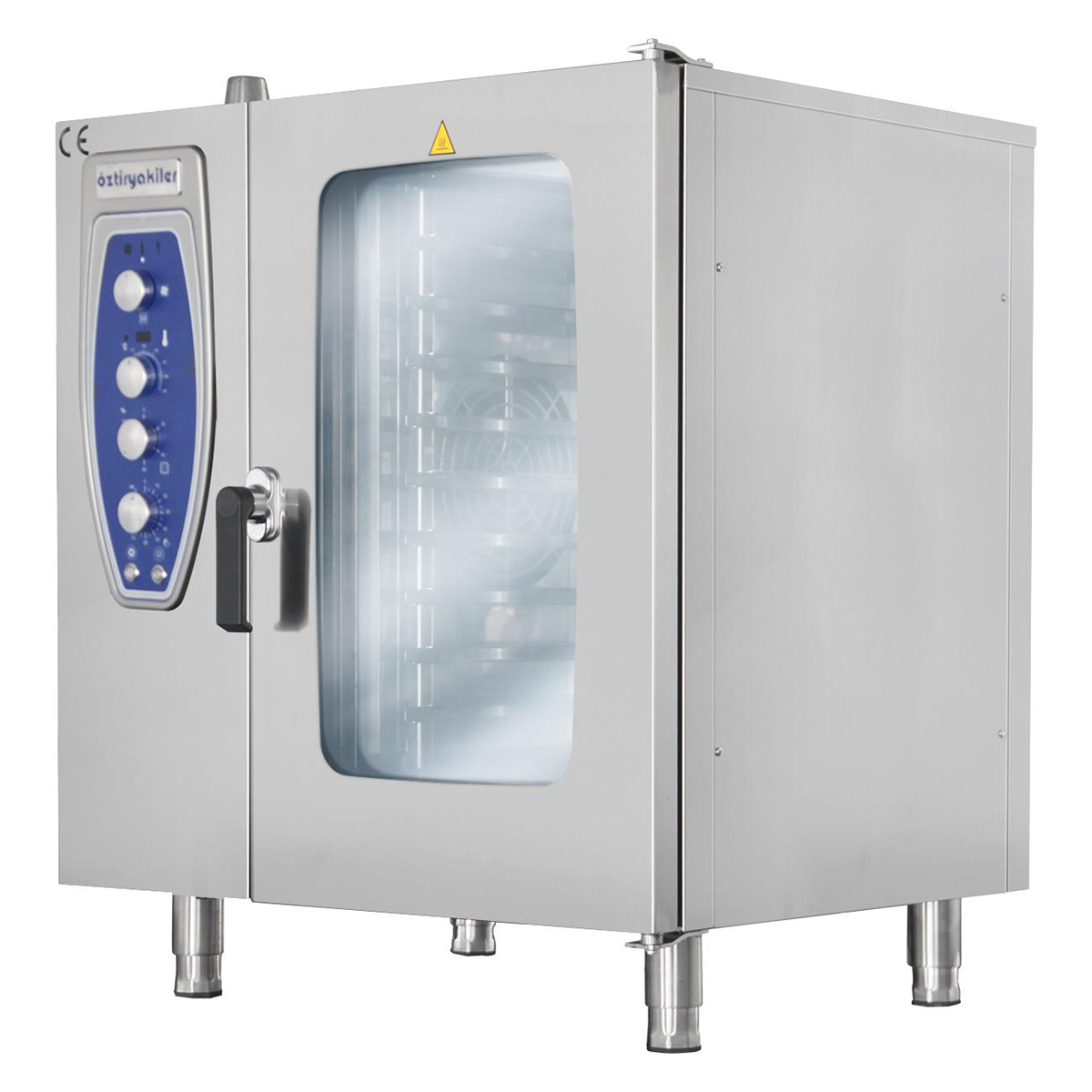7890.6G110.03.jpg Öztiryakiler OKFG 61 Gazlı Konveksiyonlu Fırın – 6×GN 1/1 Kızaklı, 7890.6G110.03 - Görsel 1