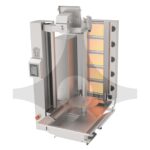 Atalay ADR-C1-5G-GK Compact Gazlı Döner Robotu– 5 Gözlü, Geniş Kesim