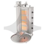 Atalay ADG-4U Üstten Motorlu Döner Ocağı – 4 Gözlü