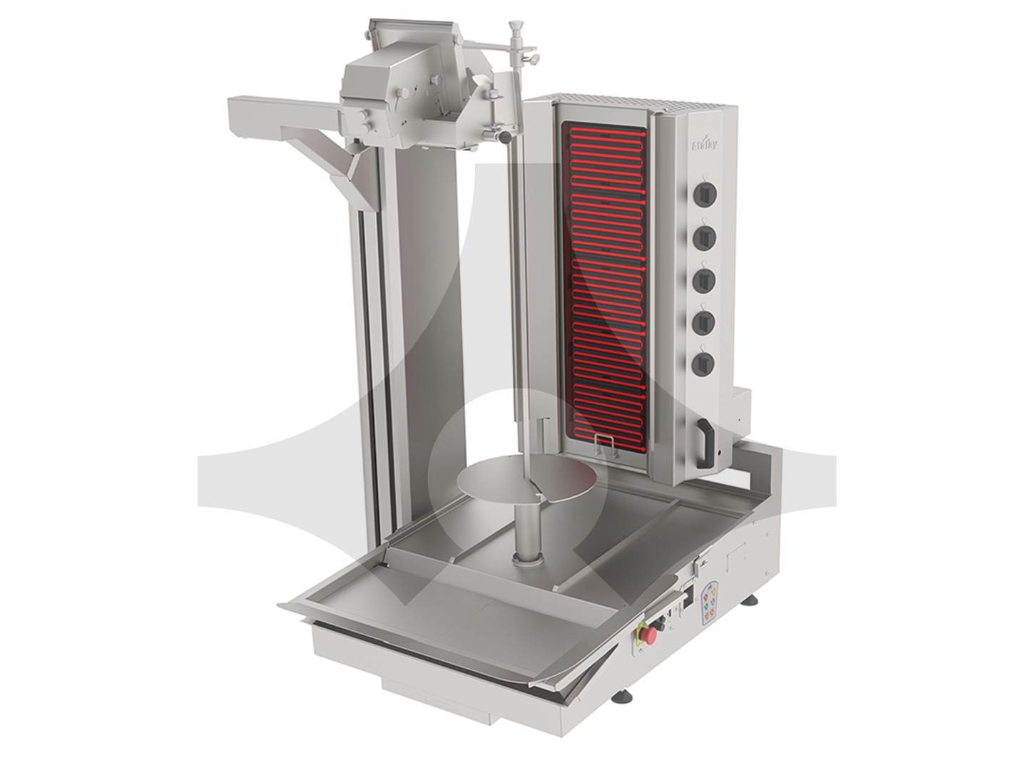 829470116_LxBDyIKtrZfeHXpJlLQ4JOrj5.jpg Atalay ADR-5E-GK Elektrikli Döner Robotu – 5 Gözlü, Geniş Kesim - Görsel 1