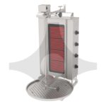Atalay ADE-4U Elektrikli Üstten Motor Döner Ocağı – 4 Gözlü
