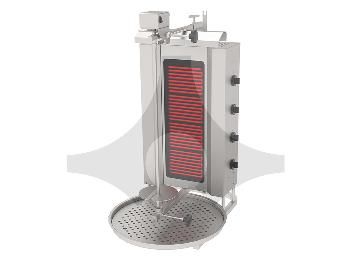 829470116_VVFKj5DR8mR9yx96BYsvteb9q.jpg Atalay ADE-4U Elektrikli Üstten Motor Döner Ocağı – 4 Gözlü - Görsel 1