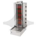 Atalay ADGC-5 A Gazlı Alttan Motorlu Döner Ocağı Camlı – 5 Gözlü