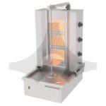 Atalay ADG-3A Alttan Motorlu Gazlı Döner Ocağı – 3 Gözlü
