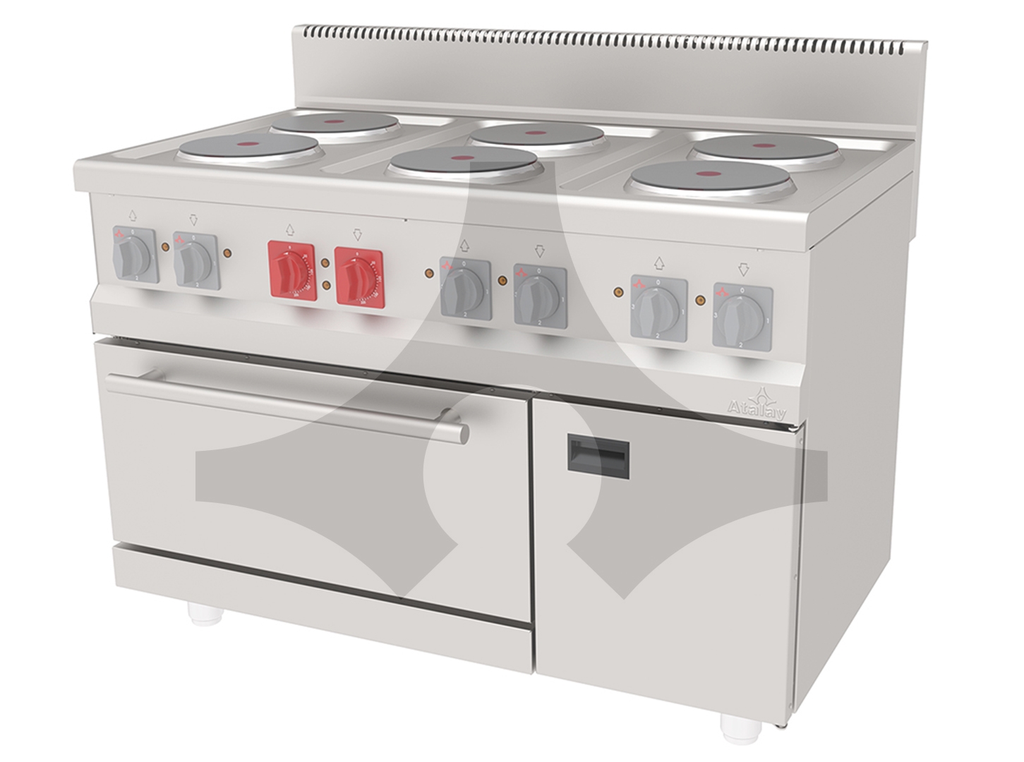 829470746_D7dLfjKUIpkXEPDytCDHT3Amx.jpg Atalay AEK-1270 Elektrikli 6’lı Fırınlı Kuzine 120x70x85 - Görsel 1