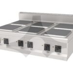 Atalay 6 Pleytli 900 Seri Set Üstü Elektrikli Ocak, 120×90, AEO-1290 S