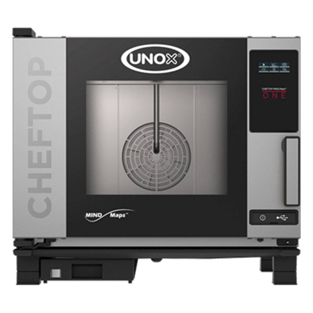9890.X0511.EP_.jpg Unox Cheftop Plus Kombi Fırın, Elektrikli, 5 GN 1/1 XEVC-0511-EPRM - Görsel 1