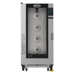 Unox Cheftop Plus Combi Konveksiyonlu Fırın Dijital 20 Tepsili GN 1/1 Gazlı XEVL-2011-GPRS