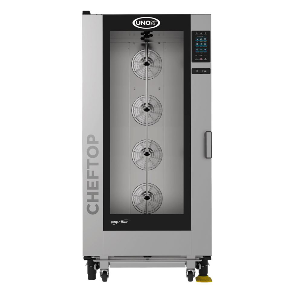 9890.X2021.EP_.jpg Unox Cheftop Plus Elektrikli Kombi Fırın 20×GN 2/1, Dijital XEVL-2021-YPRS - Görsel 1