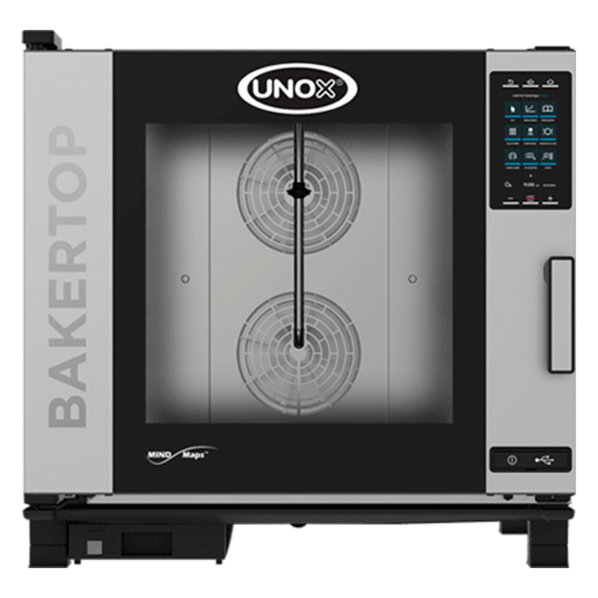 9890.XBC06.E1.jpg Unox Bakertop One XEBC-06EU-E1RM Elektrikli Combi Fırın – 6 Tepsi, 60×40 cm - Görsel 1
