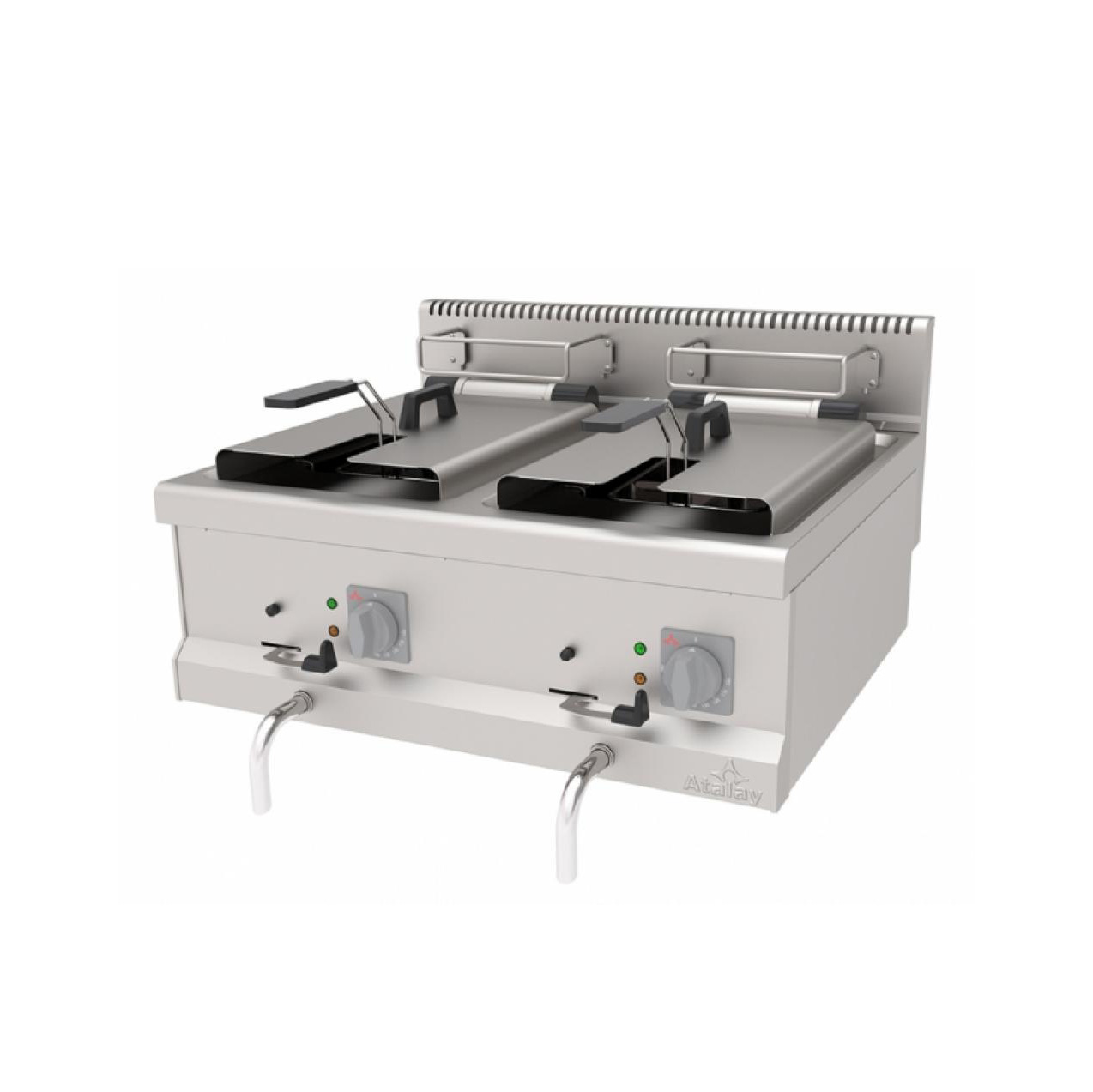 Atalay-AEF-870-Elektrikli-Fritoz-Tek-Sepetli-2x9-lt-Setustu-TamModul-700-Seri-resim-963.jpg Atalay AEF-870 Çiftli Elektrikli Fritöz, 9+9 Litre, 800×700 mm - Görsel 1