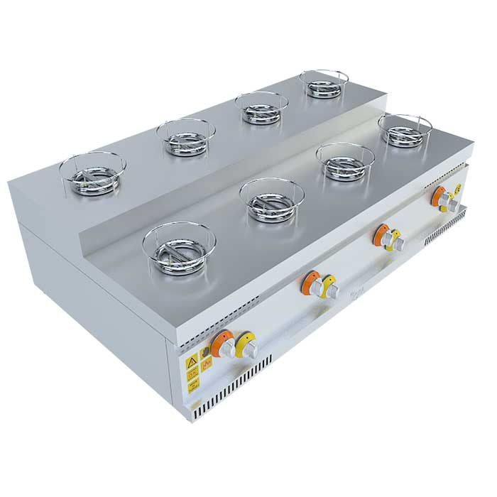 EK150132.jpg Beka 8’li Basamaklı Künefe Ocağı 100x50x25/30 – EK150132 - Görsel 1