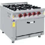 Karacasan 4 Gözlü Fırınlı Ocak LPG’li – 80x80x85 cm – KZGL.880.CE