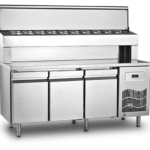 İNOKSAN SGM 140 S Pizza Hazırlık Ünitesi, Mermer Tablalı
