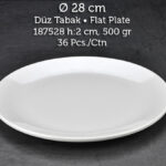 Tuva Therm İnternational 28 cm Düz Tabak (11128)