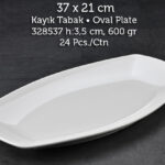 Tuva Therm Quadro 37*21 cm Kayık Tabak (13437)