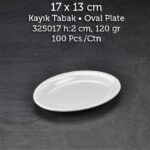 Tuva Therm Wings 17 cm Kayık Tabak (14417)