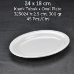 Tuva Therm Wings 24 cm Kayık Tabak (14424)