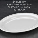 Tuva Therm Wings 34 cm Kayık Tabak (14434)