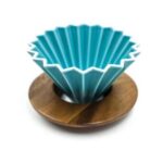 Epinox Ahşap Standlı Dripper – Turkuaz (ASD-10)