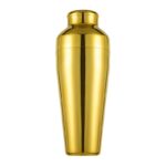 Biradlı BRD-601 Fransız Model Paslanmaz Çelik Shaker, 600 ml, Altın