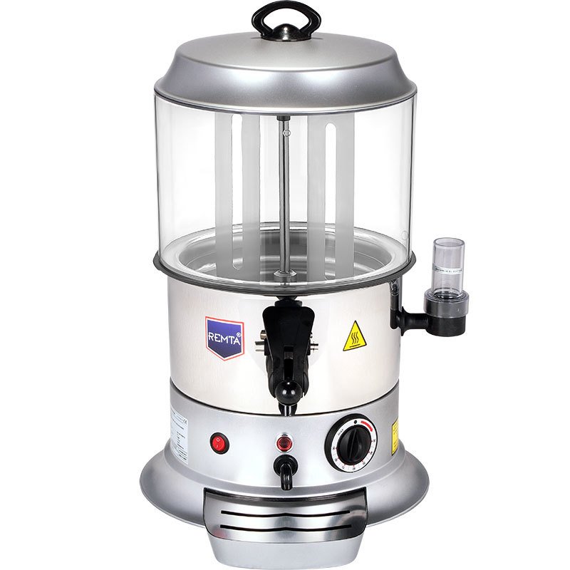 cs2-1.jpg Remta CS4 Silver Model Sahlep ve Sıcak Çikolata Isıtıcı – 5 Litre - Görsel 1