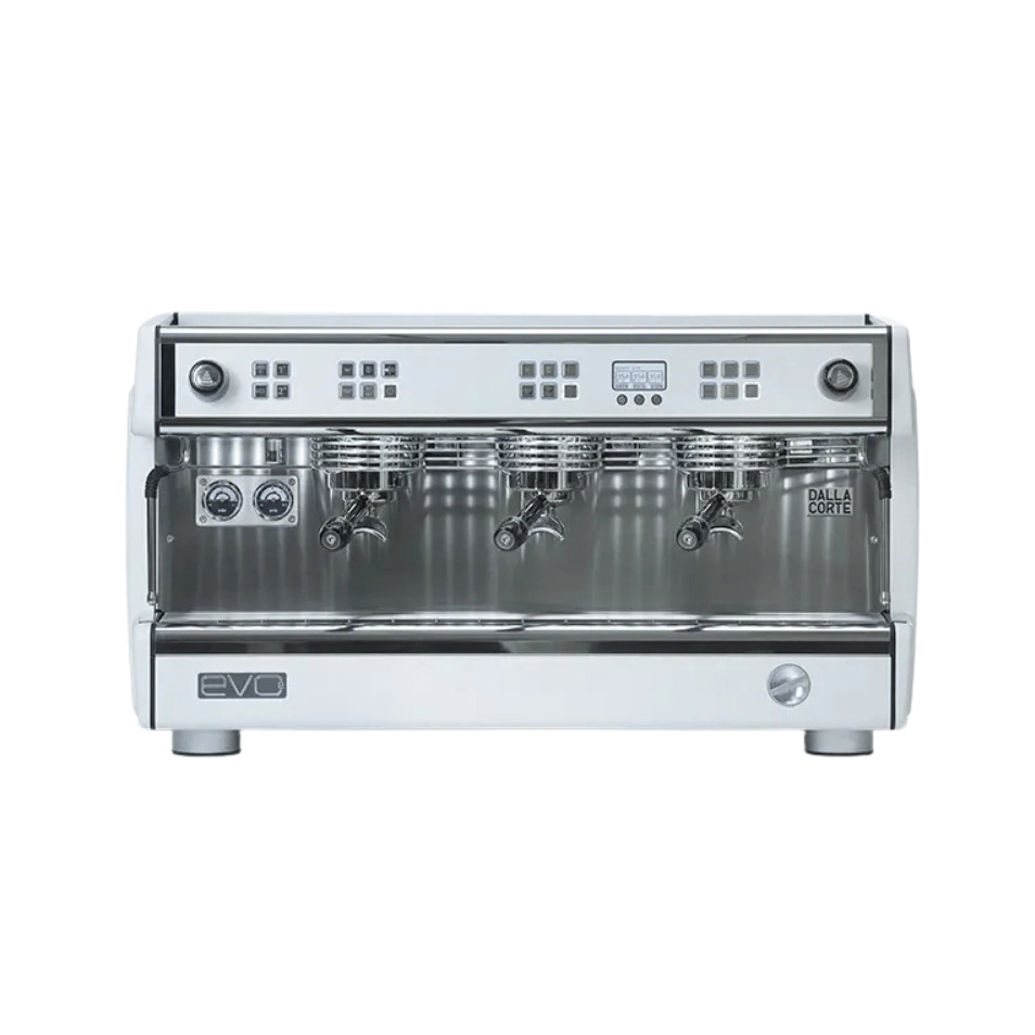 dalla-corte-evo-hv-3-gruplu-espresso-kahve-makinesi-profesyonel-beyaz.jpg Dalla Corte EVO HV 3 Gruplu Espresso Kahve Makinesi, Beyaz - Görsel 1